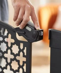 Frisco Metal Pattern Extra Tall Auto-close Dog Gate -Frisco Sales 2024 280288 PT4. SY630 V1627400475