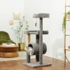 Frisco 54-in Real Carpet Cat Tree with Tunnel and Square Perches, Gray -Frisco Sales 2024 282767 MAIN. SY630 V1621948997