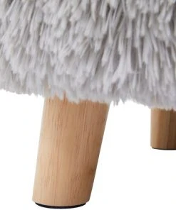 Frisco Eyelash Fur Round Elevated Cat Bed -Frisco Sales 2024 285212 PT3. SY630 V1625069576