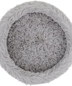 Frisco Eyelash Fur Round Elevated Cat Bed -Frisco Sales 2024 285212 PT4. SY630 V1625069565