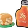 Frisco Pancakes & Maple Syrup Plush Squeaky Dog Toy, 2 count -Frisco Sales 2024 285627 MAIN. SY630 V1629726386