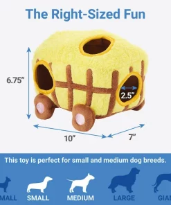 Frisco Fall Hay Wagon Hide & Seek Puzzle Plush Squeaky Dog Toy -Frisco Sales 2024 285631 PT1. SY630 V1636990888