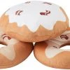 Frisco Maple Bacon Donut Plush Cat Toy with Catnip, 3 count -Frisco Sales 2024 285653 MAIN. SY630 V1629726453