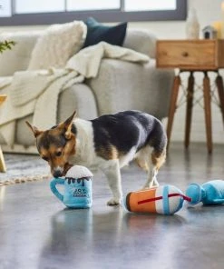 Frisco Winter Drinks Plush Squeaky Dog Toy, 3 count -Frisco Sales 2024 287149 PT3. SY630 V1632772930