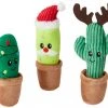 Frisco Holiday Cactus Plush Cat Toy with Catnip, 3 count 2 Frisco Holiday Cactus Plush Cat Toy with Catnip, 3 count -Frisco Sales 2024 287329 MAIN. SY630 V1632775331