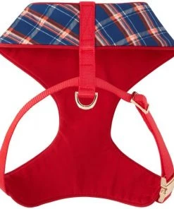 Frisco Fashion Over-The-Head Harness, Blue Plaid -Frisco Sales 2024 287470 PT3. SY630 V1632316092