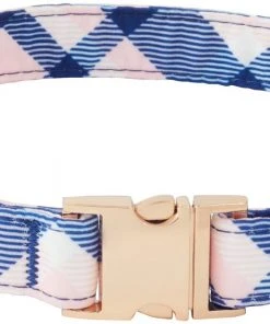 Frisco Fashion Collar, Pink Plaid