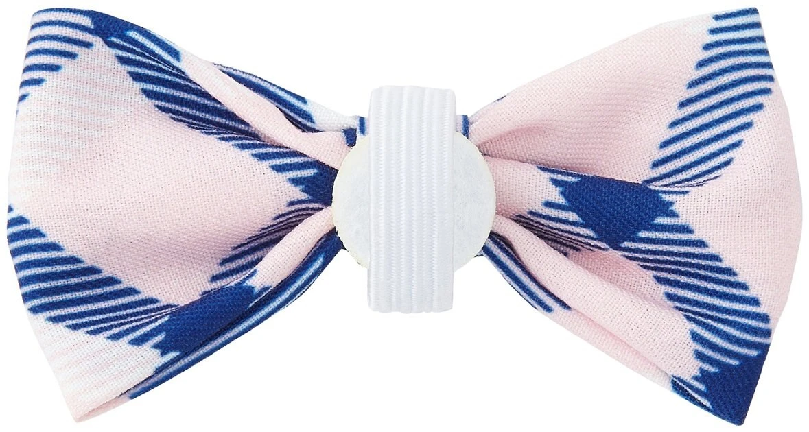 Frisco Fashion Bow, Pink Plaid 5 Frisco Fashion Bow, Pink Plaid - Image 3