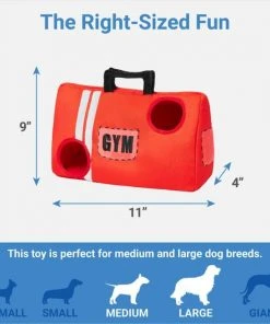 Frisco Gym Bag Hide & Seek Puzzle Plush Squeaky Dog Toy -Frisco Sales 2024 288913 PT1. SY630 V1640722762
