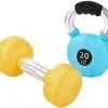 Frisco Dumbell & Kettleball Plush Squeaky Dog Toy, 2 count 2 Frisco Dumbell & Kettleball Plush Squeaky Dog Toy, 2 count -Frisco Sales 2024 288919 MAIN. SY630 V1638291142
