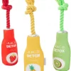 Frisco Juice Cleanse Plush Squeaky Dog Toy, 3 count -Frisco Sales 2024 288929 MAIN. SY630 V1638290502