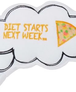 Frisco Message Bubble Plush Squeaky Dog Toy