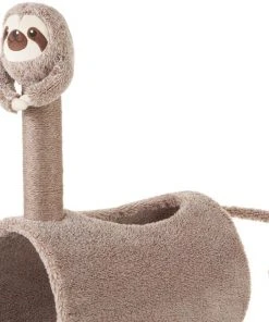 Frisco Animal Series Cat Tunnel with Scratching Post, Sloth -Frisco Sales 2024 289346 PT2. SY630 V1630679827