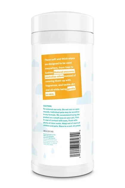 Frisco Deodorizing Paw & Bum Waterless Grooming Wipes for Dogs & Cats 5 Frisco Deodorizing Paw & Bum Waterless Grooming Wipes for Dogs & Cats - Image 3