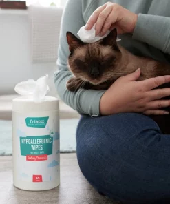 Frisco Hypoallergenic Waterless Grooming Wipes for Dogs & Cats, Soothing Chamomile, 80 count 13 Frisco Hypoallergenic Waterless Grooming Wipes for Dogs & Cats, Soothing Chamomile, 80 count -Frisco Sales 2024 291595 PT5. SY630 V1627306960