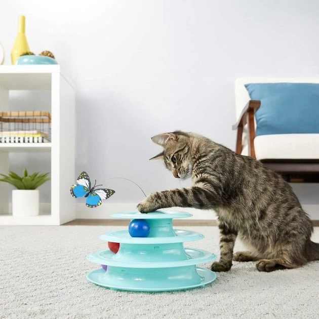 Frisco||Dr. Elsey's Frisco Cat Tracks Butterfly Toy + Dr. Elsey's Precious Cat Ultra Unscented Clumping Clay Cat Litter 5 Frisco||Dr. Elsey's Frisco Cat Tracks Butterfly Toy + Dr. Elsey's Precious Cat Ultra Unscented Clumping Clay Cat Litter - Image 3