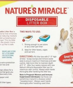 Nature's Miracle||Frisco Nature's Miracle Disposable Litter Box + Frisco Summer Clean Scented Non-Clumping Crystal Cat Litter 11 Nature's Miracle||Frisco Nature's Miracle Disposable Litter Box + Frisco Summer Clean Scented Non-Clumping Crystal Cat Litter -Frisco Sales 2024 293376 PT2. SY630 V1620013935
