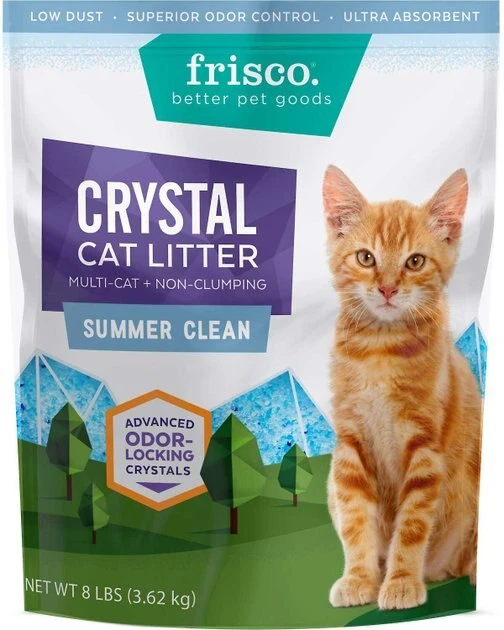 Nature's Miracle||Frisco Nature's Miracle Disposable Litter Box + Frisco Summer Clean Scented Non-Clumping Crystal Cat Litter 7 Nature's Miracle||Frisco Nature's Miracle Disposable Litter Box + Frisco Summer Clean Scented Non-Clumping Crystal Cat Litter - Image 5