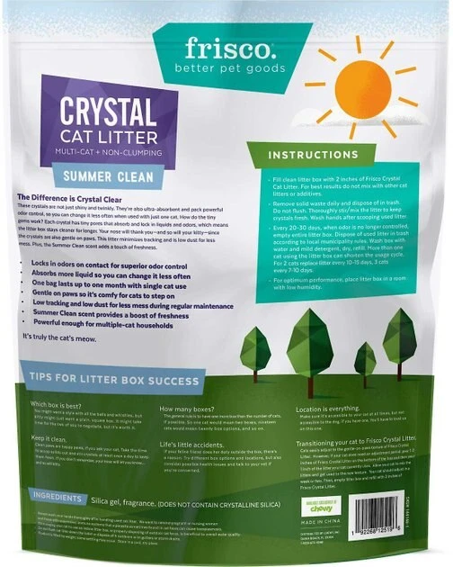 Nature's Miracle||Frisco Nature's Miracle Disposable Litter Box + Frisco Summer Clean Scented Non-Clumping Crystal Cat Litter 8 Nature's Miracle||Frisco Nature's Miracle Disposable Litter Box + Frisco Summer Clean Scented Non-Clumping Crystal Cat Litter - Image 6