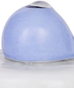 Frisco Ceramic Whale Dog & Cat Water Fountain, Blue, 64-oz -Frisco Sales 2024 297220 PT2. SY630 V1633549325