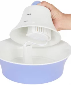 Frisco Ceramic Whale Dog & Cat Water Fountain, Blue, 64-oz -Frisco Sales 2024 297220 PT3. SY630 V1633549293