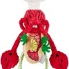 Frisco Brunch Lobster Roll Plush with Rope Squeaky Dog Toy -Frisco Sales 2024 297240 MAIN. SY630 V1643142389