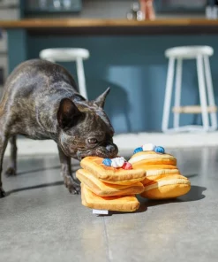 Frisco Brunch Pancake & Waffle Plush Squeaky Dog Toy, 2 count -Frisco Sales 2024 297250 PT2. SY630 V1642088751