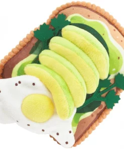 Frisco Brunch Avocado Toast Plush Squeaky Dog Toy