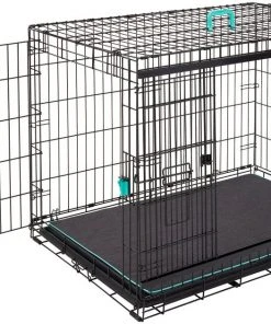Frisco Heavy Duty Enhanced Lock Sliding Double Door Fold & Carry Wire Dog Crate & Mat Kit -Frisco Sales 2024 297461 PT6. SY630 V1633115281
