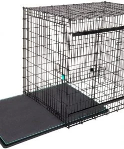 Frisco Heavy Duty Enhanced Lock Sliding Double Door Fold & Carry Wire Dog Crate & Mat Kit, 54 inch -Frisco Sales 2024 297463 PT4. SY630 V1633115460