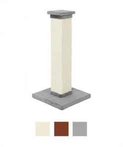 Frisco 33.5-in Sisal Cat Scratching Post, Gray + Frisco Sisal Mat, Medium -Frisco Sales 2024 297950 PT1. SY630 V1622740356