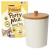 Friskies||Frisco Friskies Party Mix Natural Yums With Real Chicken Cat Treats, 6-oz bag + Frisco Melamine Dog & Cat Treat Jar with Bamboo Lid, 8 Cups -Frisco Sales 2024 298036 MAIN. SY630 V1623253064