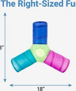 Hartz||Frisco Hartz Delectables Stew Chicken & Tuna Lickable Cat Treat, 1.4-oz, case of 12 + Frisco Peek-a-Boo Cat Chute Cat Toy, Colorful Tri-Tunnel -Frisco Sales 2024 298074 PT5. SY630 V1621266436