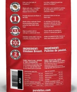 PureBites||Frisco PureBites Chicken Breast Freeze-Dried Raw Cat Treats, 2.3-oz bag + Frisco Bouncy Mouse Cat Toy, Blue -Frisco Sales 2024 298414 PT2. SY630 V1623202351