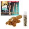 Sheba||Frisco Sheba Meaty Tender Sticks Tuna Flavored Cat Treats, 5 count + Frisco Refillable Catnip Cat Toy, Brown Squirrel 1 Sheba||Frisco Sheba Meaty Tender Sticks Tuna Flavored Cat Treats, 5 count + Frisco Refillable Catnip Cat Toy, Brown Squirrel -Frisco Sales 2024 298510 MAIN. SY630 V1623195163