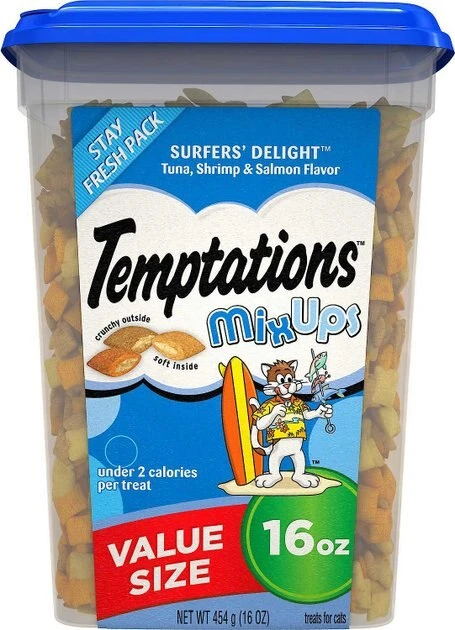 Temptations Mixups Surfers' Delight Cat Treats, 16-oz tub + Frisco Colorful Springs Cat Toy, 10 count Temptations||Frisco Temptations Mixups Surfers' Delight Cat Treats, 16-oz tub + Frisco Colorful Springs Cat Toy, 10 count -Frisco Sales 2024 298532 PT1. SY630 V1623348143