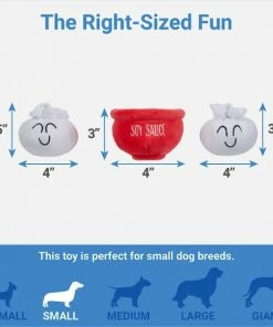 Frisco Dumpling Hide & Seek Puzzle Plush Squeaky Dog Toy, 4 count 4 Frisco Dumpling Hide & Seek Puzzle Plush Squeaky Dog Toy, 4 count -Frisco Sales 2024 298881 PT2. SY630 V1640883705