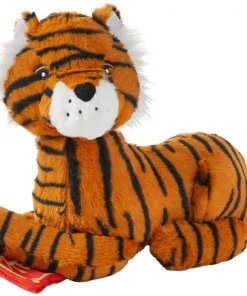 Frisco Tiger Plush Squeaky Dog Toy