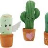 Frisco Cactus Plush Squeaky Dog Toy, 3 count -Frisco Sales 2024 298921 MAIN. SY630 V1637693601