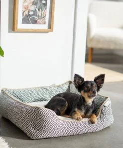 Frisco Boho Cuddler Dog & Cat Bed
