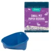 Frisco Corner Litter Box, Navy, X-Small + Small Animal Bedding, Lavender -Frisco Sales 2024 301914 MAIN. SY630 V1644981991