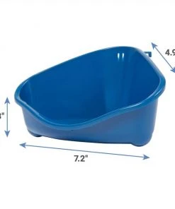 Frisco Corner Litter Box, Navy, X-Small + Small Animal Bedding, Lavender -Frisco Sales 2024 301914 PT2. SY630 V1644974233