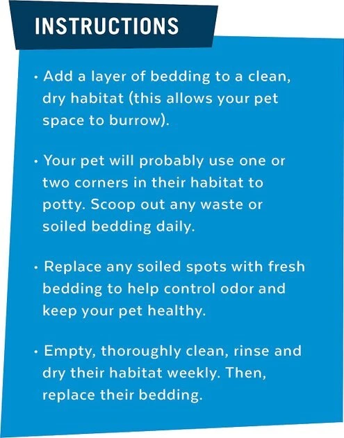 Frisco High Sided Litter Box + Small Animal Bedding, Lavender 8 Frisco High Sided Litter Box + Small Animal Bedding, Lavender - Image 6