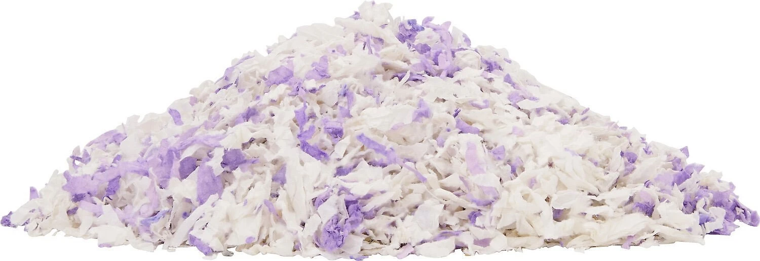 Frisco High Sided Litter Box + Small Animal Bedding, Lavender 9 Frisco High Sided Litter Box + Small Animal Bedding, Lavender - Image 7