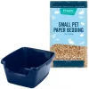 Frisco High Sided Litter Box + Small Animal Bedding, Nautral 1 Frisco High Sided Litter Box + Small Animal Bedding, Nautral -Frisco Sales 2024 301934 MAIN. SY630 V1644977517