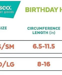 Frisco Birthday Cake Hat, Medium/Large + Dog & Cat T-Shirt, Blue -Frisco Sales 2024 302376 PT4. SY630 V1623079962