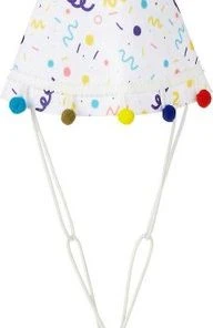 Frisco Confetti Birthday Hat, Small/Medium + Dog & Cat T-Shirt, Blue -Frisco Sales 2024 302442 PT2. SY630 V1623059555