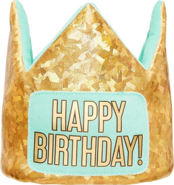 Frisco Happy Birthday Crown, Medium/Large + Dog & Cat T-Shirt, Pink 4 Frisco Happy Birthday Crown, Medium/Large + Dog & Cat T-Shirt, Pink - Image 2