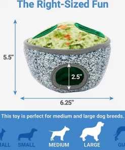 Frisco Hide & Seek Plush Guacamole Dog Toy + Refills, 3-Pack -Frisco Sales 2024 302478 PT2. SY630 V1623040360