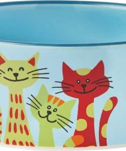 Frisco New York Non-skid Ceramic Dish, 0.50 Cup + Cat Bowl, 1.50 Cups -Frisco Sales 2024 302488 PT5. SY630 V1623082944